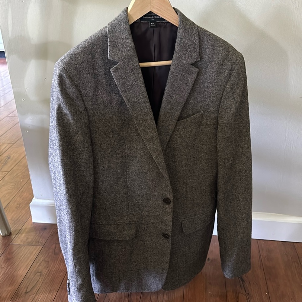 Banana Republic Gray Men's Suit 2pc